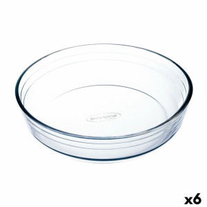 Forma do pieczenia Ô Cuisine Okrągły 23 x 23 x 6 cm Przezroczysty (6 Sztuk)