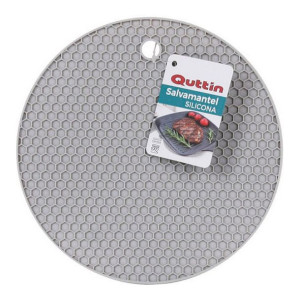 Miska na Owoce Quttin Szary Silikon (18,2 x 0,6 cm)