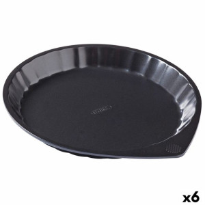 Forma do pieczenia Pyrex Magic Okrągły Czarny Płaski Ø 30 cm (6 Sztuk)