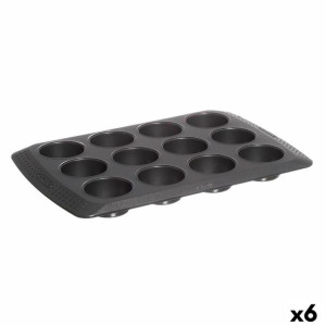 Forma do tart Pyrex Magic Czarny 31 x 26 x 4 cm (6 Sztuk)