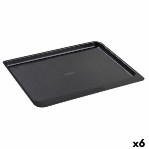 Forma do pieczenia Pyrex Magic Czarny Płaski Metal 33 x 25 cm (6 Sztuk)