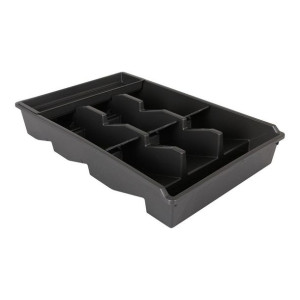 Organizer na Sztućce Tontarelli Bella plus Czarny (43,6 x 28,7 x 7,13 cm)
