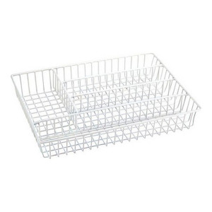 Organizer na Sztućce Confortime Metal Biały (36 x 26 x 4,5 cm)