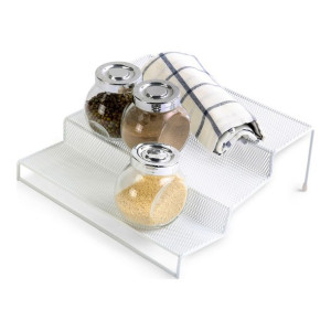 Organizer Confortime Metal Biały (26,5 x 25 x 9 cm)