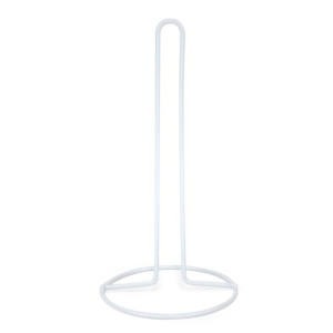 Uchwyt na Ręczniki Kuchenne Metal Biały (31 cm)