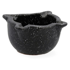 Moździerz Quid Ebano Czarny Porcelánové nádoby (8 x 5 cm)
