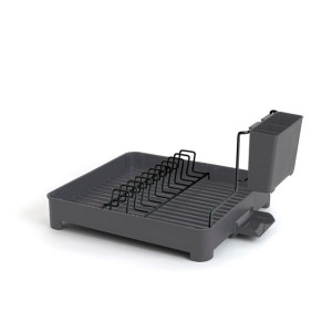 Ociekacz Quid Armony Szary Metal (39,5 x 30,5 x 17,5 cm)