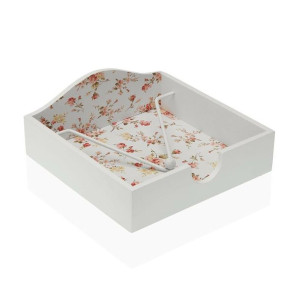 uchwyt do serwetek Versa Maggie Drewno MDF (18 x 7 x 18 cm)