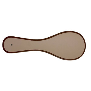 Podkładka pod łyżkę do gotowania Versa Beżowy Ceramika (10 x 28 cm)