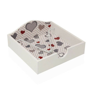 uchwyt do serwetek Versa Sweet Drewno MDF (18 x 7 x 18 cm)