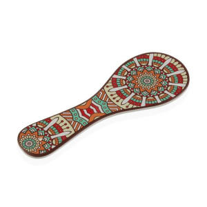 Podkładka pod łyżkę do gotowania Versa Mandala Ceramika (10 x 28 cm)