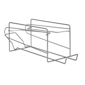 Uchwyt Puszki Metal Srebrzysty (14 x 14 x 39 cm)