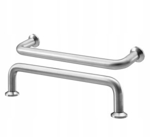 Uchwyt meblowy srebrny 143 mm Bagganas 2 szt IKEA
