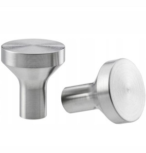 Gałka uchwyt meblowy stal 21mm Bagganas 2 szt IKEA