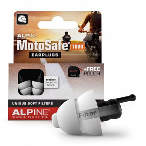 Stopery dla motocyklistów Alpine Motosafe Tour