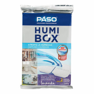 Zapobiega gromadzeniu się wilgoci Paso humibox Lawenda