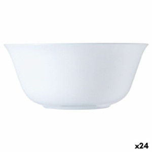 Miska Luminarc Carine Biały Szkło (12 cm) (24 Sztuk)