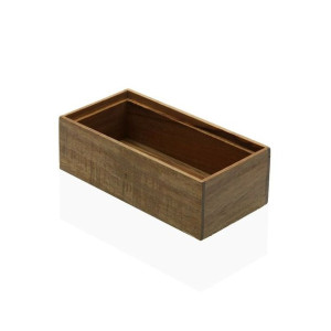 Uniwersalne pudełko Versa Mały 7,7 x 5,1 x 12,2 cm Drewno akacjowe Bambus