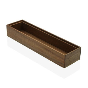 Uniwersalne pudełko Versa Duży 7,7 x 5,1 x 30,5 cm Drewno akacjowe Bambus