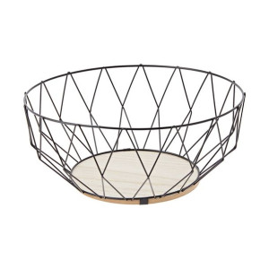 Miska na Owoce Secret de Gourmet Baltik Srebrzysty Metal 28 cm