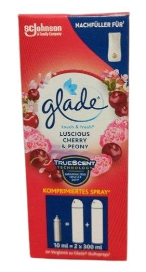 (DE) Glade, Wkład do mini odświeżacza, Wiśnia i Peonia, 10 ml (PRODUKT Z NI