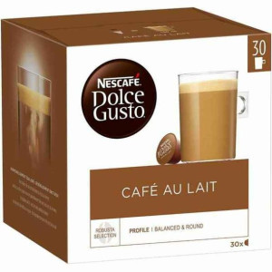 Kawa w kapsułkach Nescafé Dolce Gusto Cafe Au Lait (30 uds)