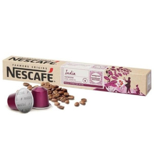 Kawa w kapsułkach FARMERS ORIGINS Nescafé INDIA (10 uds)