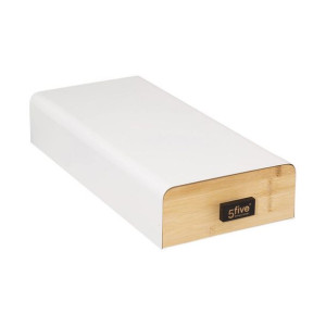 Organizer na kapsułki kawy 5five Blanc Kitchen (38 x 17,8 x 7,3 cm)