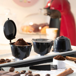 Zestaw 3 Kapsułek do Kawy Wielokrotnego Użytku Redol InnovaGoods