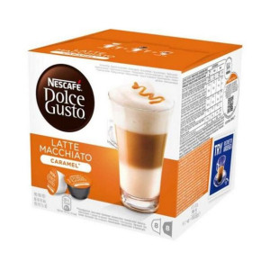 Kawa w kapsułkach Nescafé Dolce Gusto 24191 Latte Macchiato (16 uds) Karmel