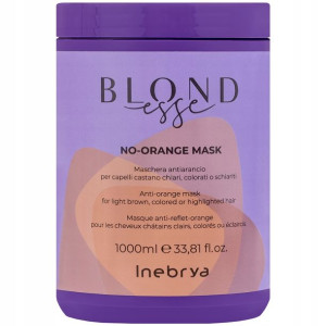 Inebrya Blond maska niwelująca żółte tony 1000ml