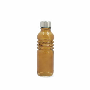 Butelka Quid Fresh Bursztyn Z reliefem Szkło (500 ml)