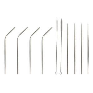 Słomka do picia wielokrotnego użytku DKD Home Decor 0,5 x 0,5 x 21,5 cm