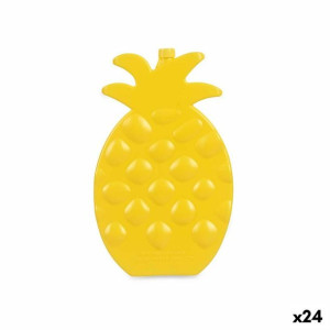 Schładzacz do Butelek Ananas Żółty Plastikowy (200 ml)  (24 Sztuk)