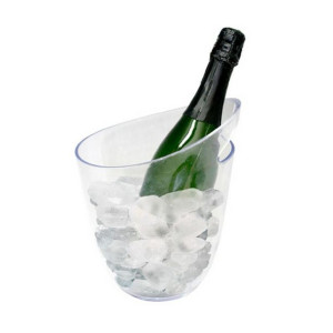 Pojemnik na lód Vin Bouquet Przezroczysty PS (1 Butelka)