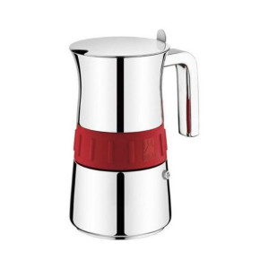Włoska Kafeterka BRA Elegance Red (10 šálky)