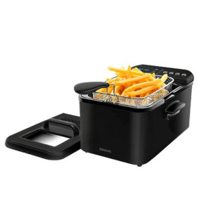 Frytkownica Cecotec Cleanfry Luxury 3000 Black 2400W 3,2 L