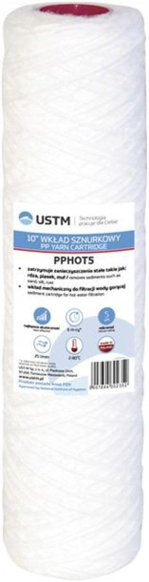 Filtr Do Gorącej Wody Wkład Sznurkowy Pp5 Hot Ustm