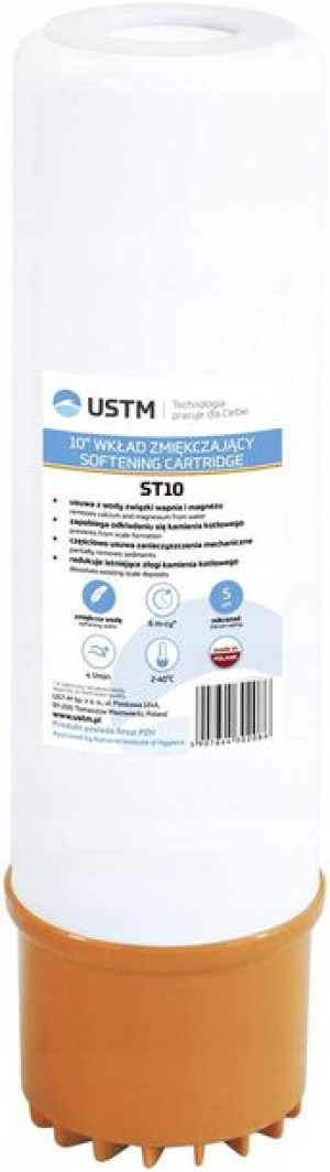 Filtr Do Wody 10'' Wkład Zmiękczający St10 Ustm