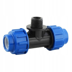 Trójnik Pe Skręcany Do Rur Fts Gz 1'' X 25mm