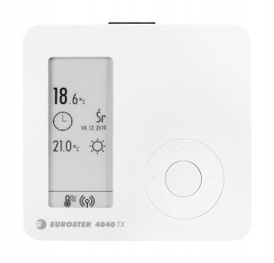 Bezprzewodowy Termostat Pokojowy Euroster C6rx Tyg
