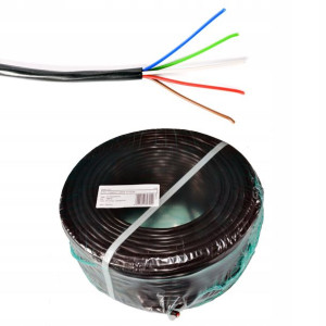 Przewód Elektryczny 5-żyłowy Ziemny 1,0mm X 100mb