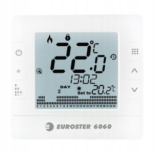 Regulator Temp. Termostat Pokojowy Euroster 6060