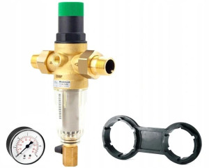 Regulator Ciśnienia Wody Honeywell 3/4 '' Manometr