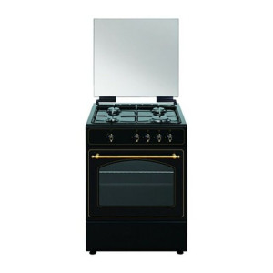 Kuchenka Gazowa Vitrokitchen RU6060B     BUT 64 L Antracyt