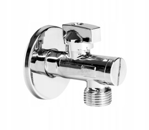 Zawór Kulowy Kurek Kątowy Mini Z Filtrem 1/2 X 3/8