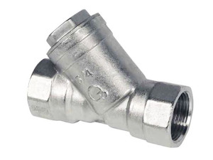 Filtr Gazowy Siatkowy Skośny Do Gazu Chrom 3/4 ''