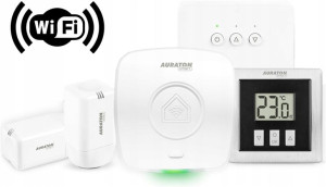 Zestaw Smart Wifi Do Ogrzewania Sterownik Głowica