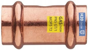 Mufa Złączka Zaciskowa Cu Gaz Woda 28 Frabo Press