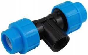 TRÓJNIK 90st GW 32x1/2"x32 mm do rur PE PN20